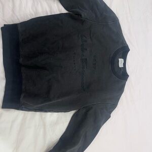 Salvatore Ferragamo Charcoal Crewneck Sweater